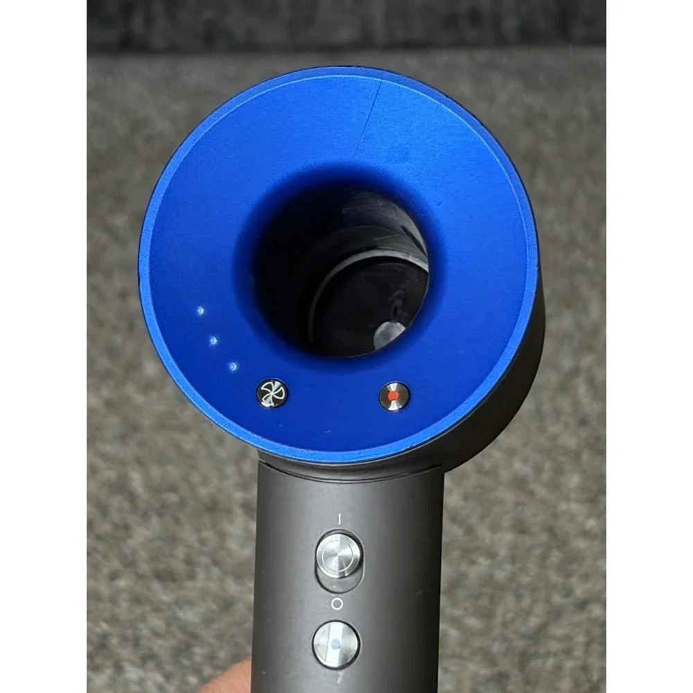 Dyson Supersonic Hair Dryer HD01 Gray Blue Tested Works